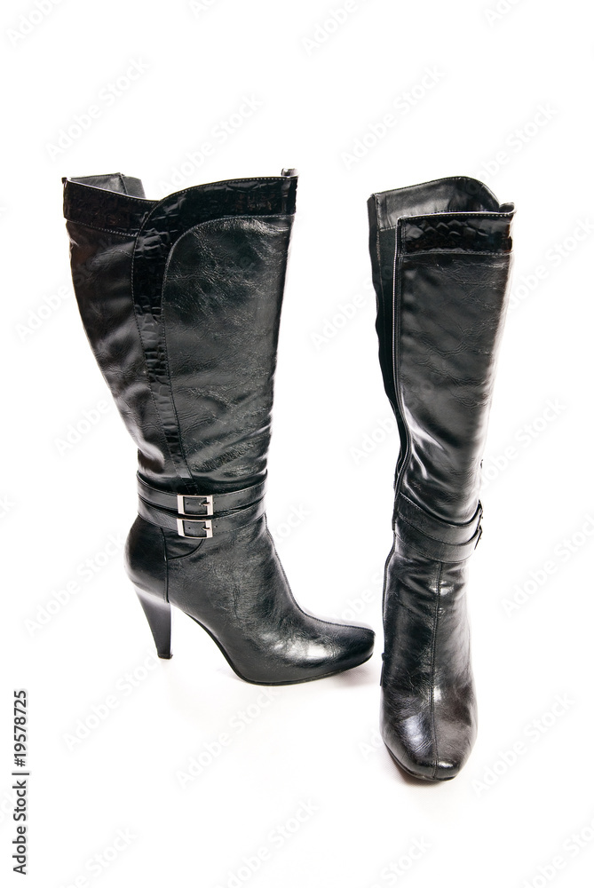 womens shoes on high heels isolated on white background womens shoes on high heels isolated on white background