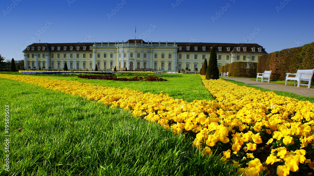 Naklejka premium Schloss Ludwigsburg