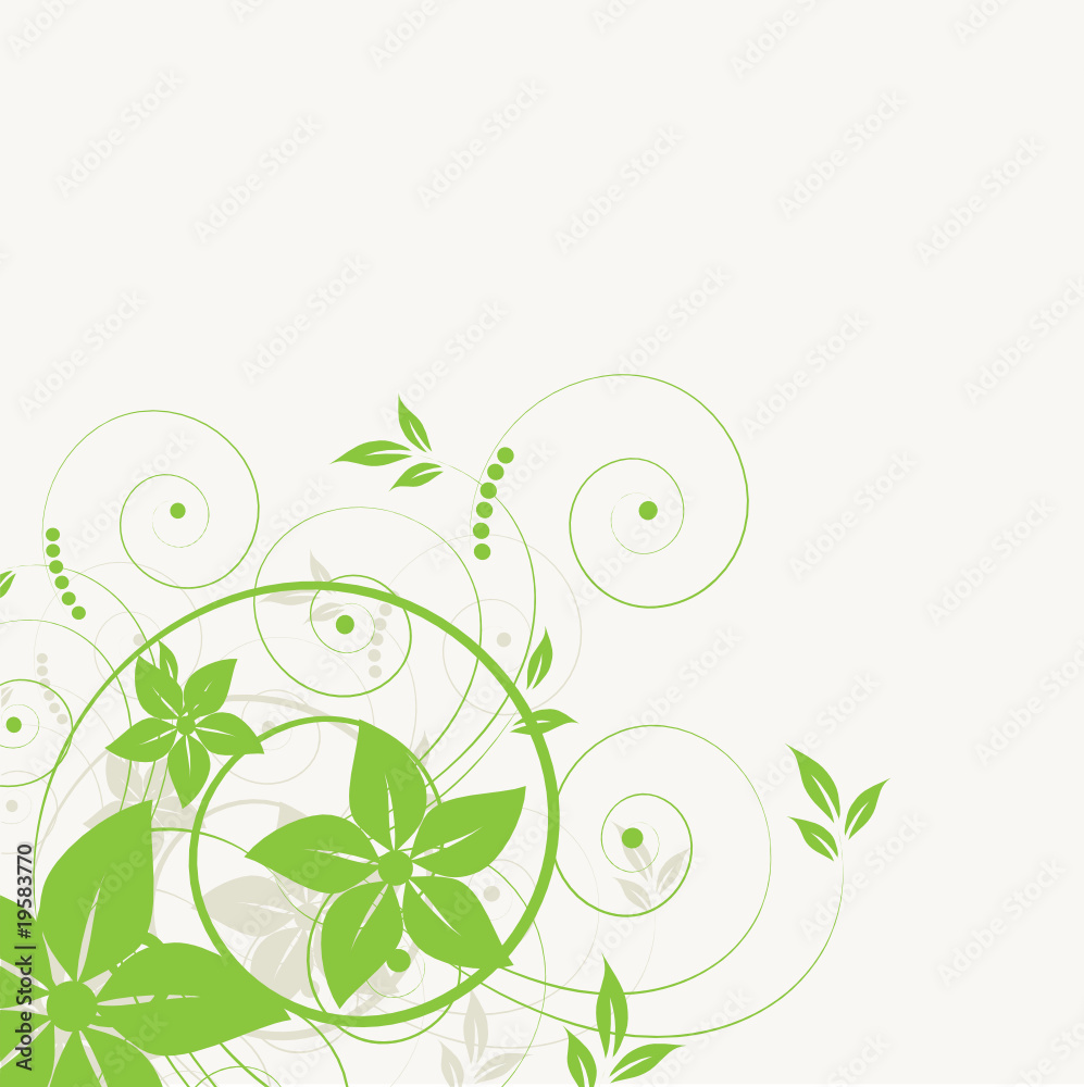 Abstract flowers background with place for your text Abstract flowers background with place for your text