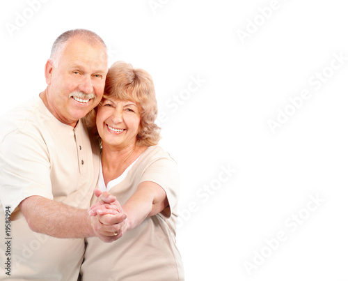 Seniors couple