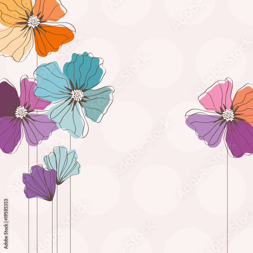 floral card