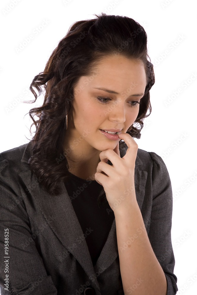 thinkng eye down thinkng eye down