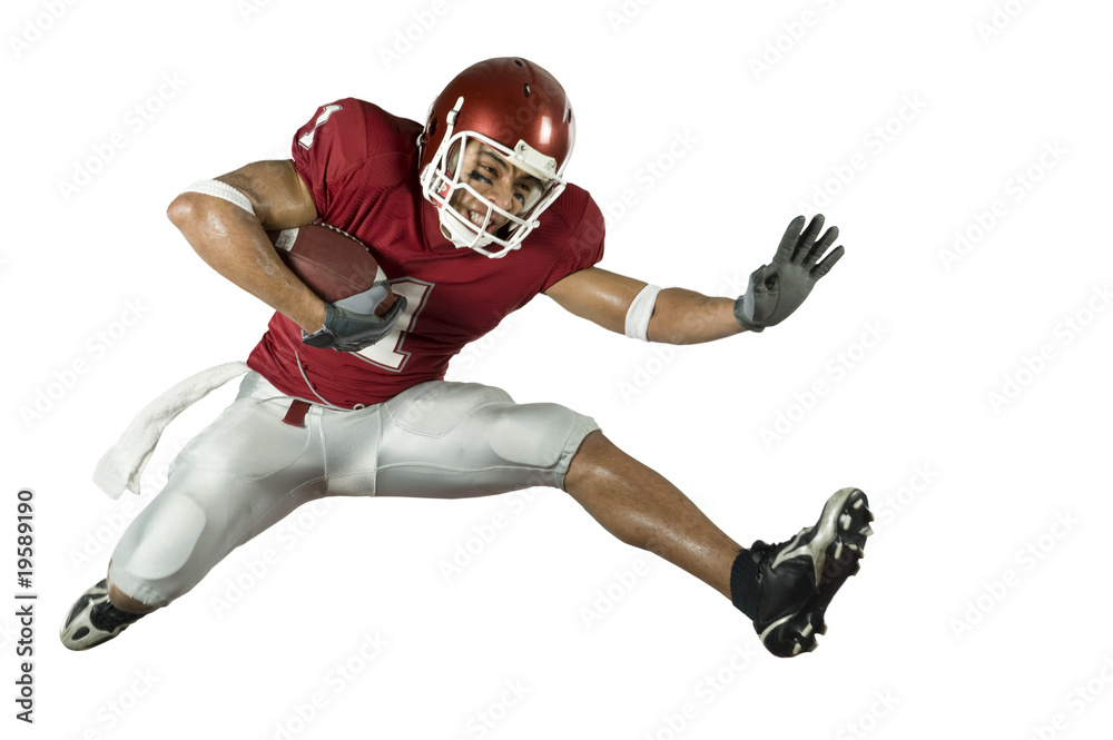 Football Runner Stock Photo Adobe Stock