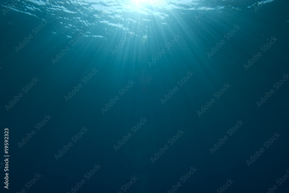 Sunbeams at the surface Sunbeams at the surface
