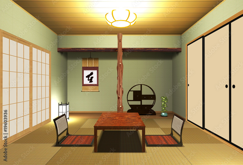 和室イメージ Stock イラスト Adobe Stock