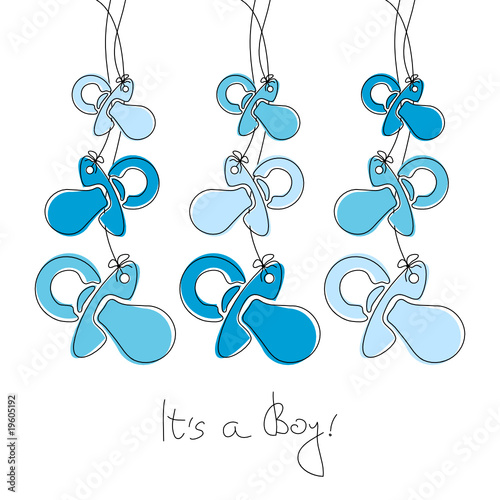 3erlei Schnuller blau