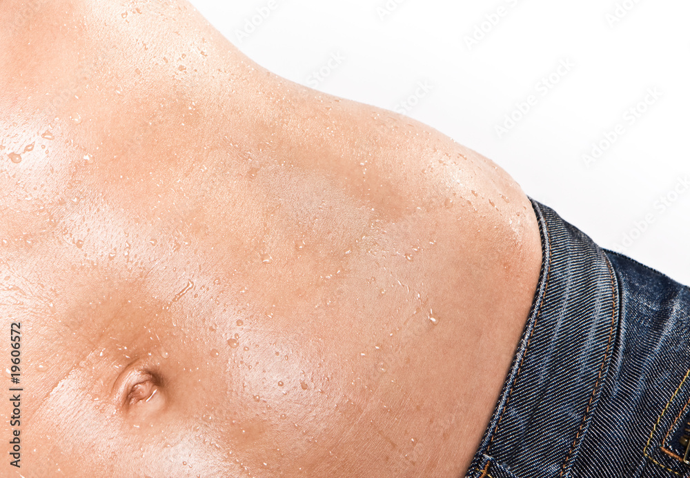 Fototapeta premium sexy belly