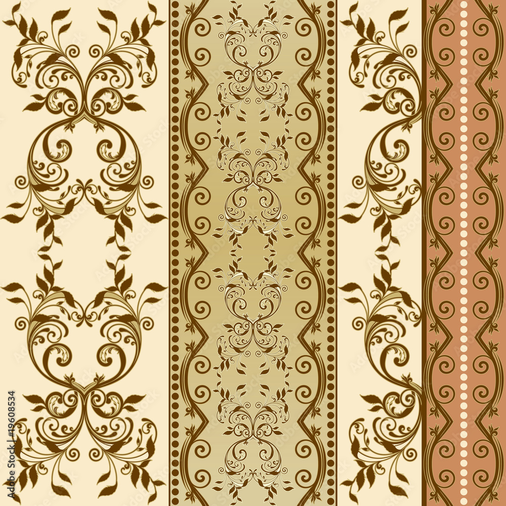 Rococ Patterns Rococo Motifs