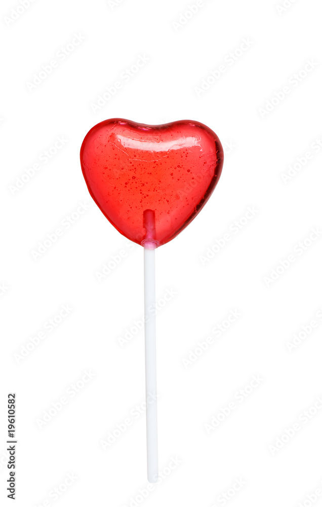 heart shaped lollipop