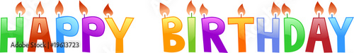 happy birthday graffiti