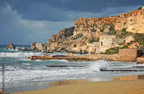 Beach on Malta