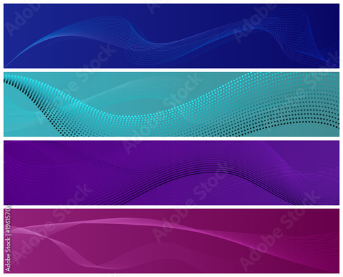Modern banners (468/90)