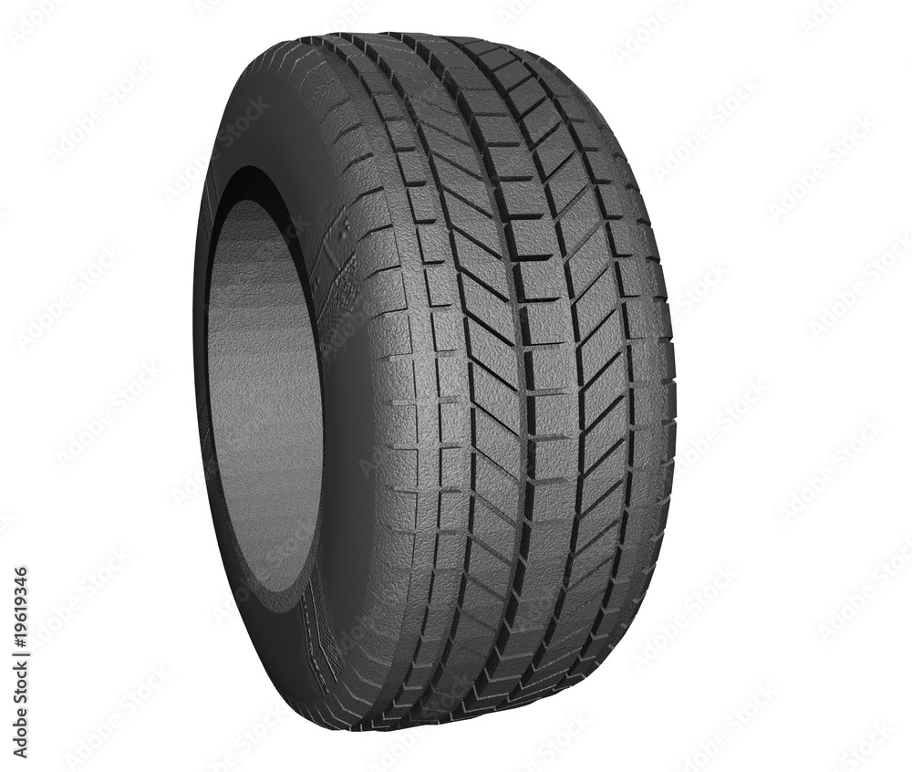 Tire isolated