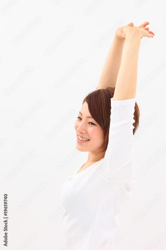 女性ストレッチ