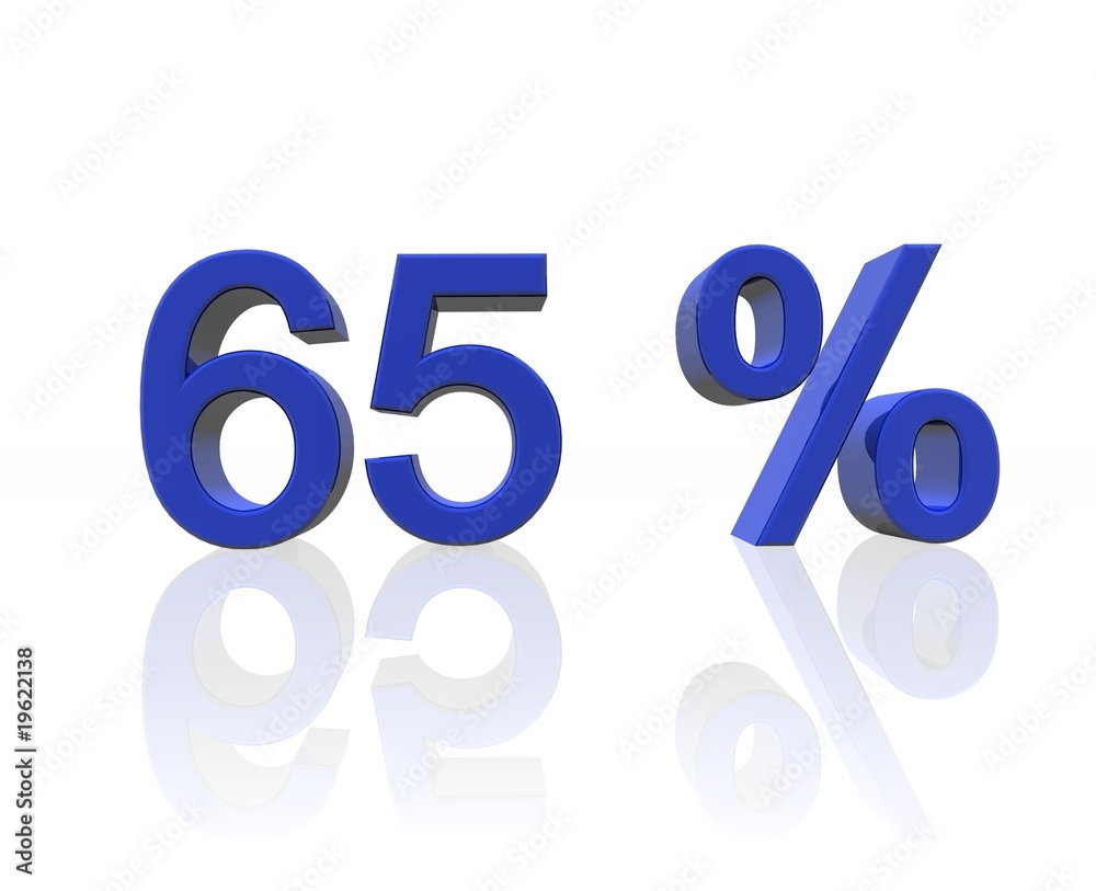 65 Prozent 65 Prozent
