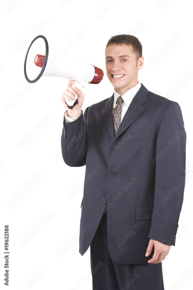 Businessman Shouting Businessman Shouting