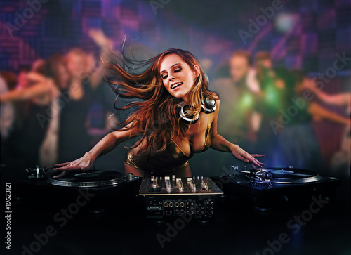 Beautiful DJ girl