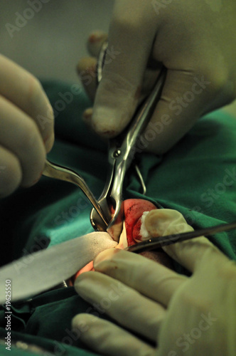Obraz na płótnie patient w salonie