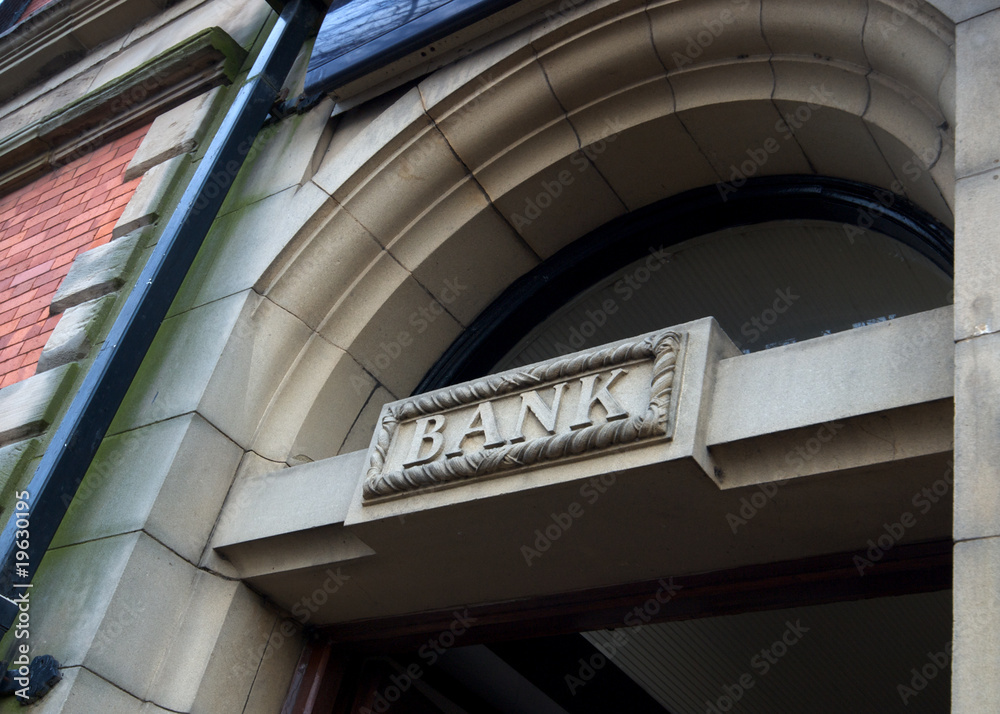 Fototapeta premium Bank