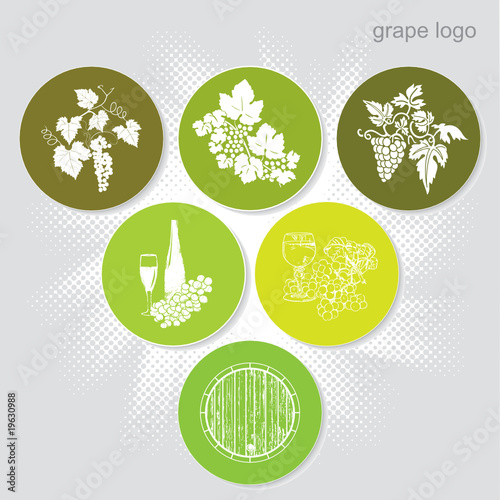 Grape sign (icons)