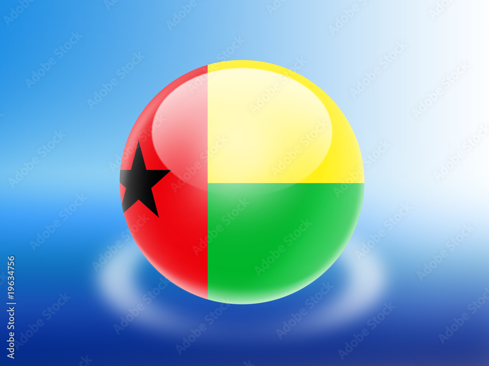 bandeira da Guine Bissau