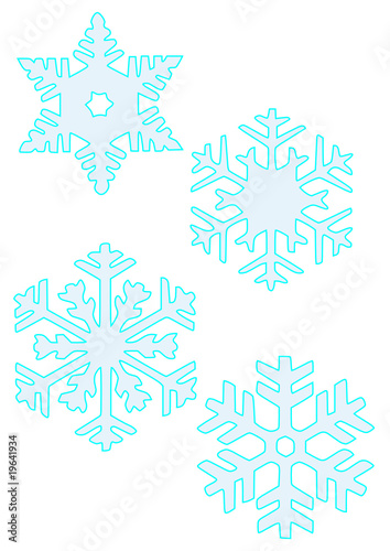 flocons de neige