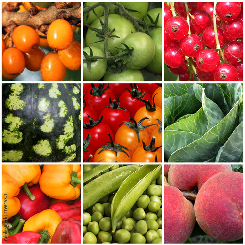 background fruits and vegetables
