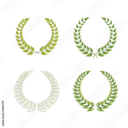 laurel wreaths