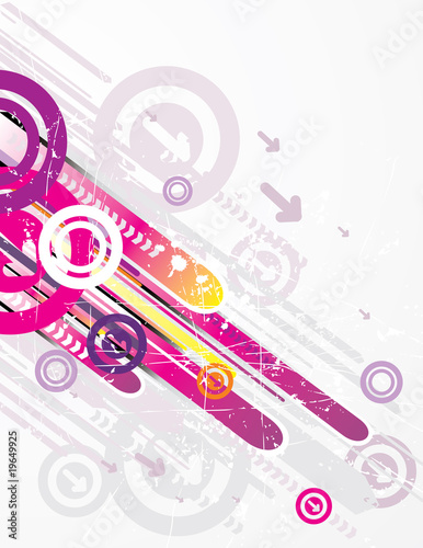 ilustracion abstracta en vector