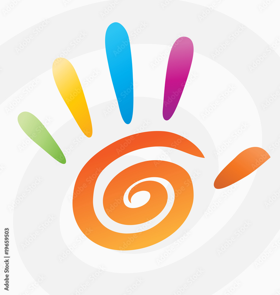 Spiral vector logo