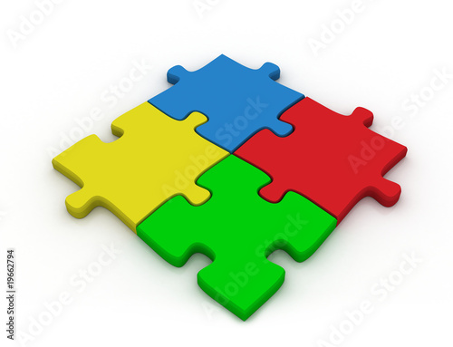 Jigsaw puzzle pieces © Jezper