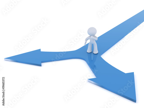 decision point at crossroads