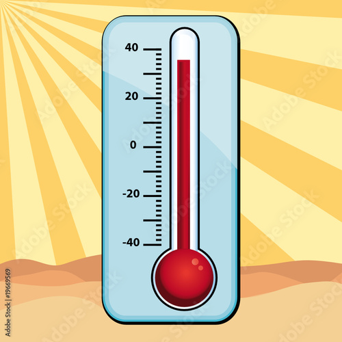 Hot thermometer