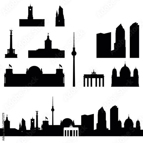 Berlin - Wahrzeichen und Panorama