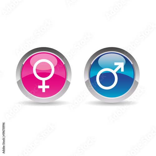Iconse internet symboles homme femme