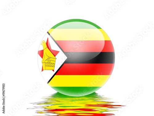 bandeira do Zimbabwe