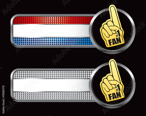 fan hand specialized banners
