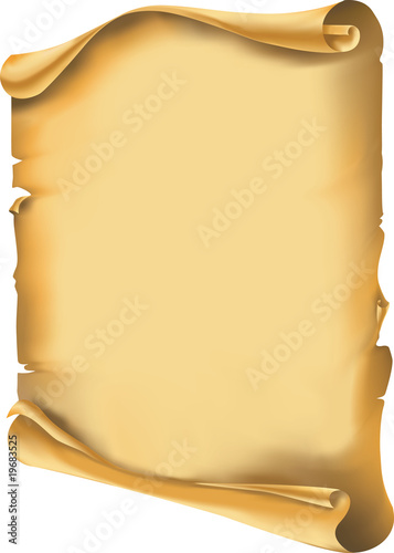 Old scroll, manuscript