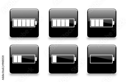 Buttonset Batterieanzeige