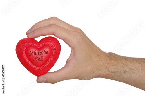 Herz in Hand