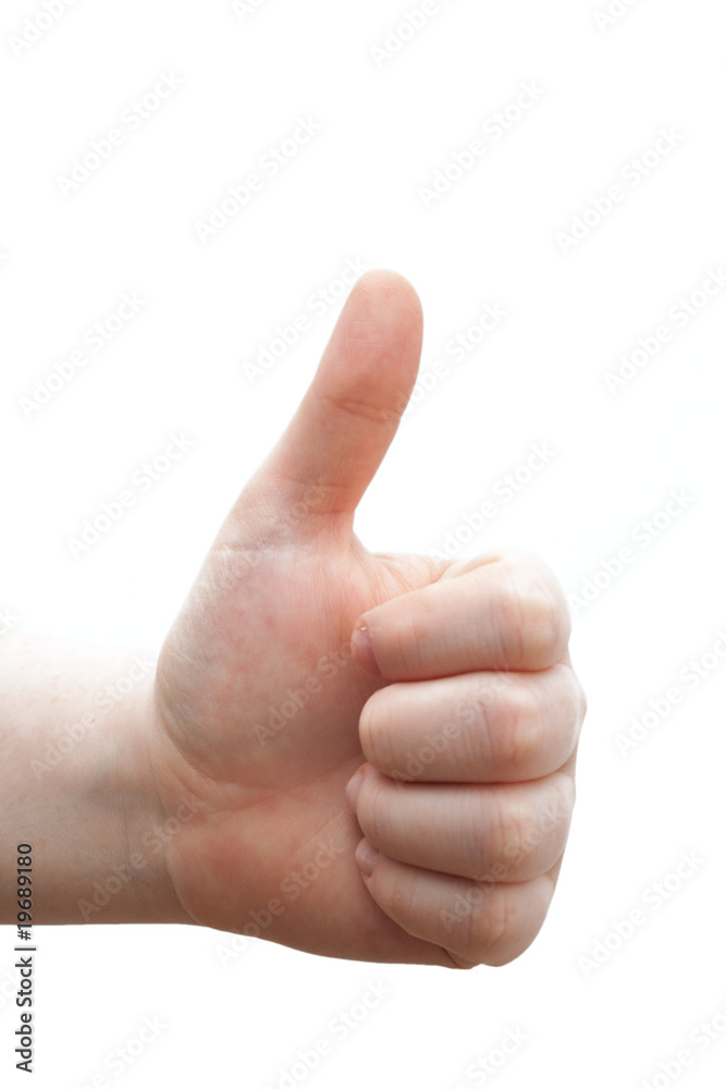 Congratulations!! Human hand giving thumbs up Congratulations!! Human hand giving thumbs up