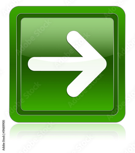 Arrow right green icon
