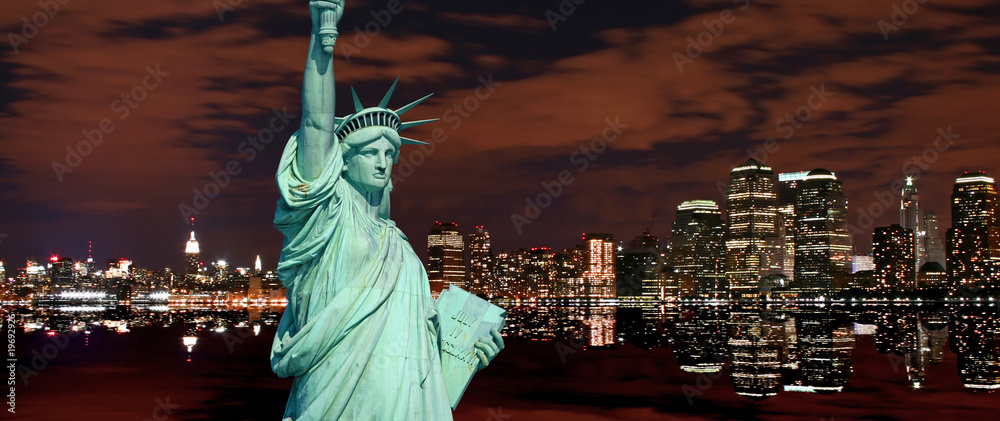 Fototapeta premium The New York City skyline