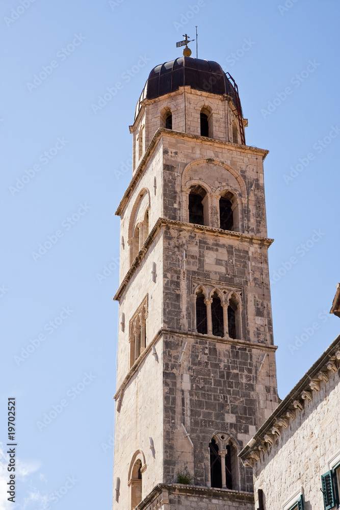 Ancient Bell Tower in Croatia