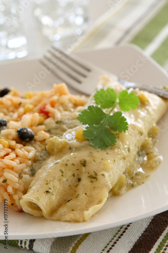 Chicken Enchiladas