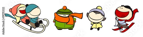 funny kids #11 - winter
