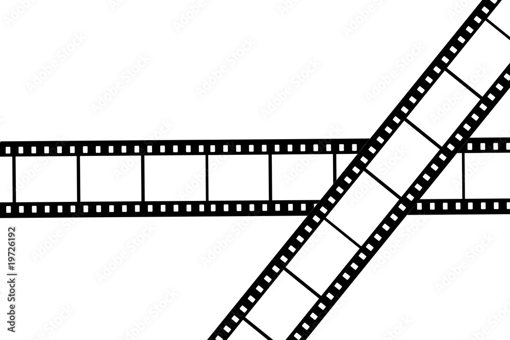 Blank film strip