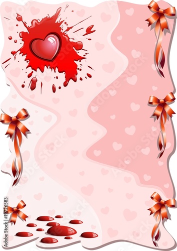 Amore Cartolina d'Auguri-Love Card-Carte d'Amour 2-Vector
