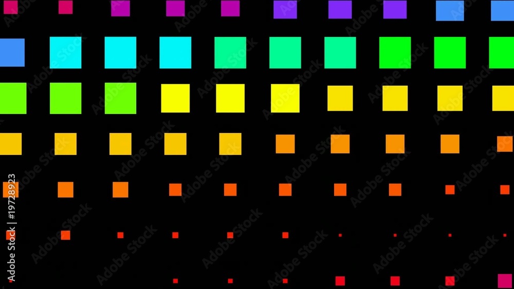 color square matrix background