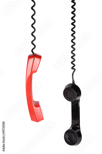 retro telephone receiver